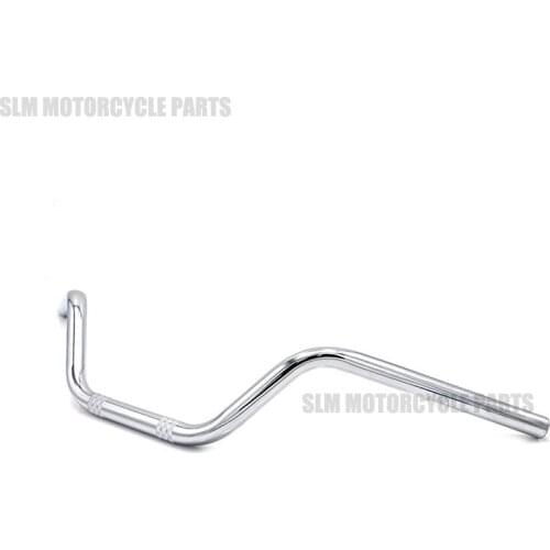 1pcs Motorcycle handlebar 22mm handle Vintage motorcycle accessories Black and silver optional