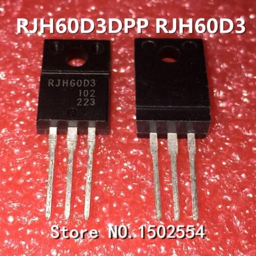 10PCS/LOT RJH60D3 RJH60D3DPP TO-220F Inverter dedicated