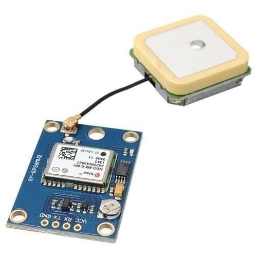 10pcs GY-NEO6MV2 new GPS module NEO6MV2 with Flight Control EEPROM MWC APM2.5 large antenna