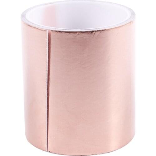 100mmx5M Pure Copper Roll EMI Conductive Guitar Shielding Ribbon