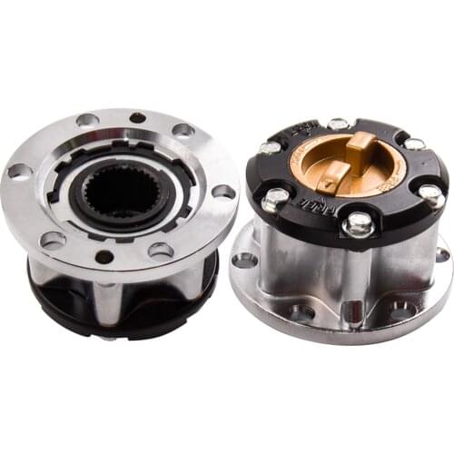 2pc Free Wheeling Wheel Hub Lock Manual Lock For Toyota Land Cruiser HZJ80 FZJ 70/75 FJ60 43530-69045