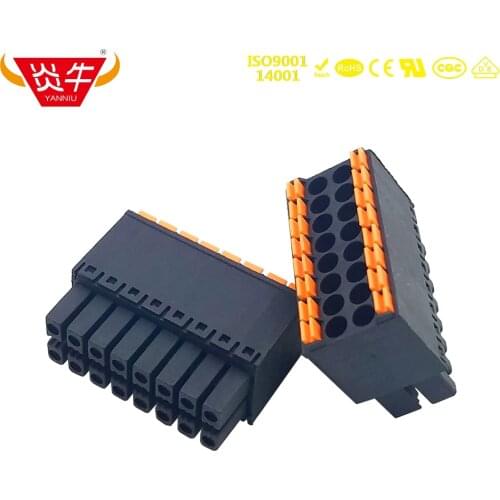 3.5mm 15EDGKNH KF2EDGKS DFMC 1,5/ 4-ST-3,5 1790124 FEMALE PCB CONNECTOR PLUGGABLE PLUG-IN TEMINAL BLOCKS PHOENIX CONTACT YANNIU