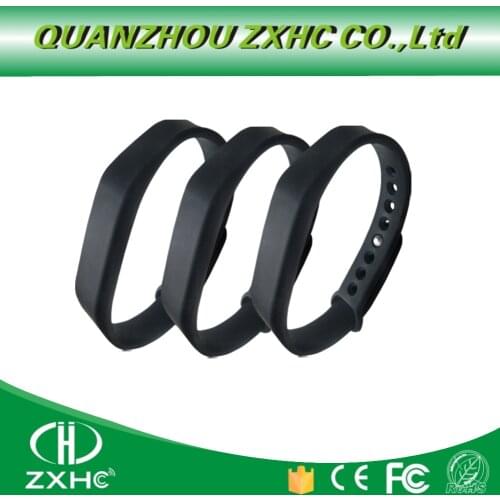 3PCS/LOT)125KHZ Adjustable Silicone Waterproof RFID Wristband Bracelet TK4100 ID Tags