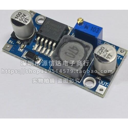LM2596S-ADJ DC-DC 3A 12 / 24 V to 12 / 5 / 3.3 V adjustable step-down regulated power supply module