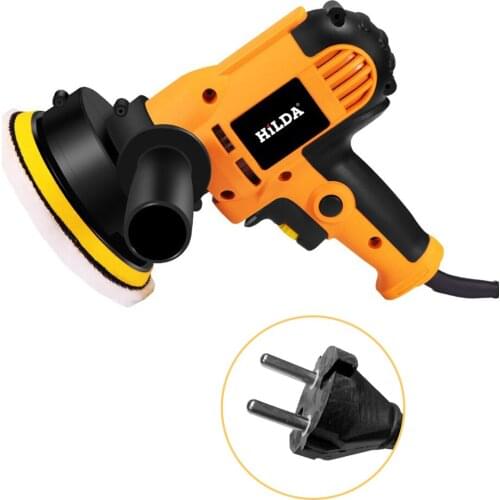 700W Portable Car Polisher Adjustable Speed Car Waxing Polishing Sealing Glaze Machine Electric Polisher for Metal and Furniture