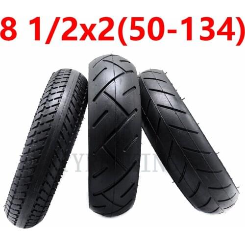 8 1/2x2(50-134) Inner Outer Tyre 8.5x2 Pneumatic Tire for Inokim Light Electric Scooter Baby Carriage Folding Bicycle Parts