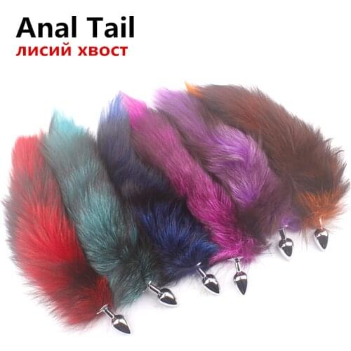 Anal Plug Animal Tail Butt Plugs Adult Products Prostata Massage Anal Sex Toys For Women Couples Cosplay Gay Sexy Shop Buttplug