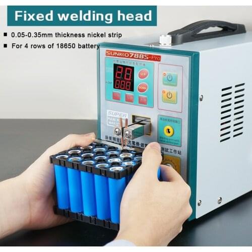 110V/220V SUNNKKO 788S PRO WITH 71A SPOT WELDING PEN SPOT WELDER MACHINE 3.2KW BATTERY WELDING MACHINE FREE SHIPPING