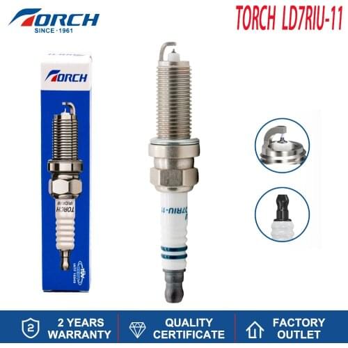Automobile Motorcycle High Quality Ignition TORCH Spark Plug LD7RIU-11 Fit for MAZDA Nissan Honda MERCEDES-BENZ Toyota SUBARU