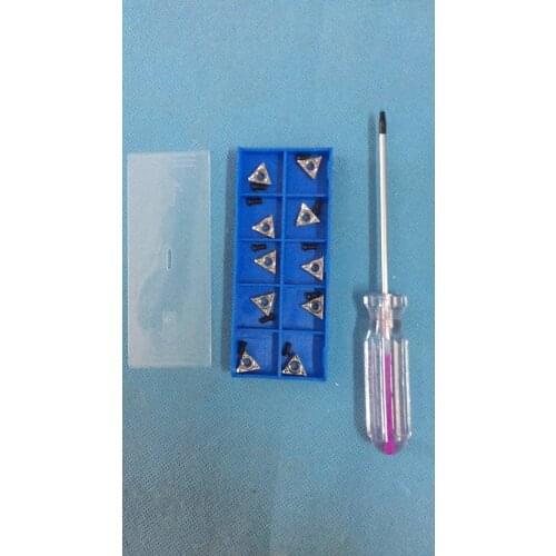 BIT(THREE SIDE) of AM8700 car DISC Lathe Drive machine 10pcs/lot+ one screwdriver as gift