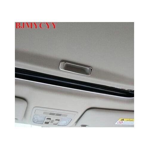 BJMYCYY For Honda CIVIC 10th Coupe 2016 Car-styling Scuttle shake handshandle stainless steel decorative box