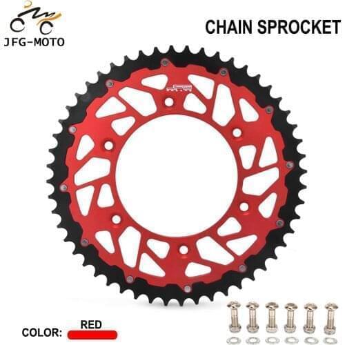 Motorcycle 45 47 48 49 50 51 52 T CNC Chain Sprocket For Beta 430 RR RS 450 480 498 RR 250 300 RR 2T 390 RR RS 350 400 RR