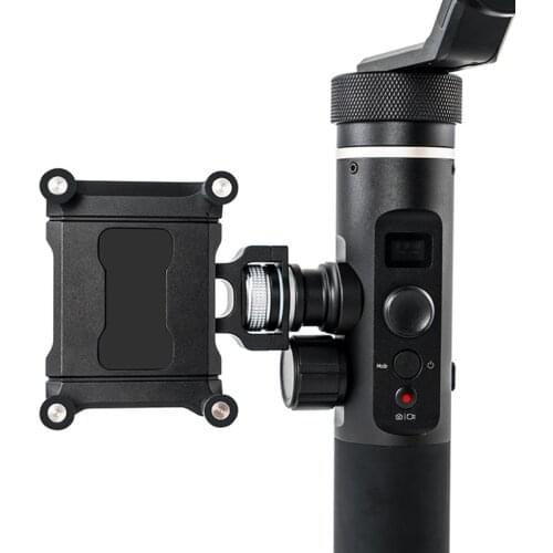 Feiyu Mobile Phone Holder Mount Bracket Clip Adapter for Feiyu SPG2 G6 G6plus G5 Action Camera Gimbal Clamp Holder for iPhone X