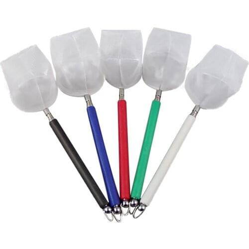 Shrimp Extendable Fish Shrimp Catching Net Scoop Net Fish Tank Catch Net 18CM-53CM Telescopic Round Fish Tank Fish Tank Cleaner