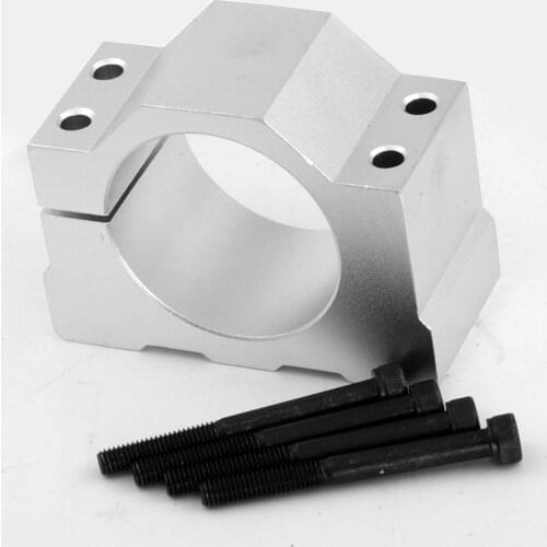 Spindle Motor Brackets 52mm 57mm 65mm 80mm 100mm clamp with screws for 0.3kw 0.4kw 0.5kw 0.6kw 0.8kw machine spindle