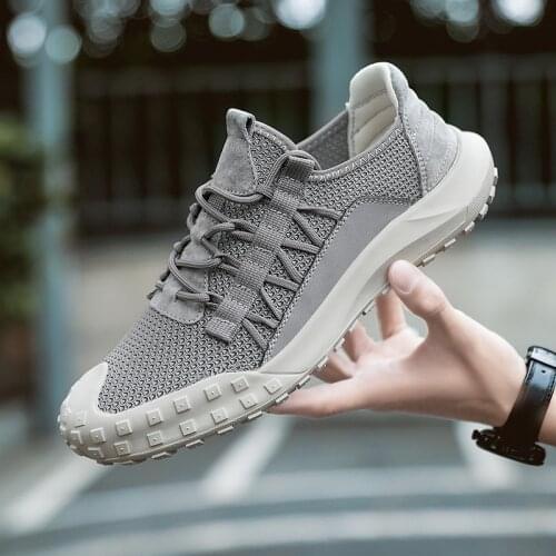 Summer Mesh Men Shoes Lightweight Walking Sneakers Men Fashion Breathable Lace Up Men Casual Shoes 2021 New