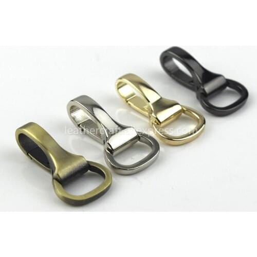 Metal Snap Hook Trigger Lobster Clasp Clip Spring Gate for Leather Craft Bag Strap Belt Webbing Keychain