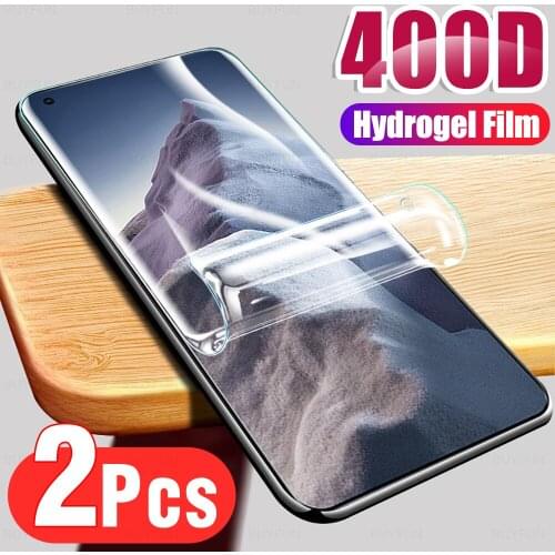 2Pcs Full Cover Soft Hydrogel Film For Xiaomi Mi 11 Ultra Protective Screen Protection For Xio Mi 11 Ultra 6.81" Film Not Glass