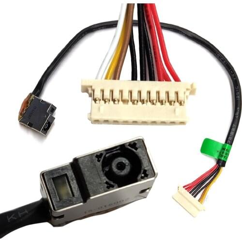 New DC Jack For HP 17-N 17T-N M7-N 10Pin 9Line 200MM 799752-F18 799752-S18 799752-T18 799752-Y18 CBL00671-0180 OEM