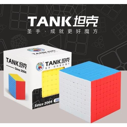 Original High Quality Tank 8x8x8 Magic Cube 8x8 Speed Puzzle Christmas Gift Ideas Kids Toys For Children