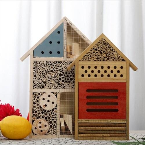 Honeycomb Insect House Children Observe Bee Hives Garden Decoration Outdoor Ornaments Honey Organizer Garden Insect House