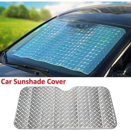 Rush Sale! Heat Insulation Visor Car Sunshade Cover Windshield Cover Retractable Windshield Visor Front Window Sun Protection