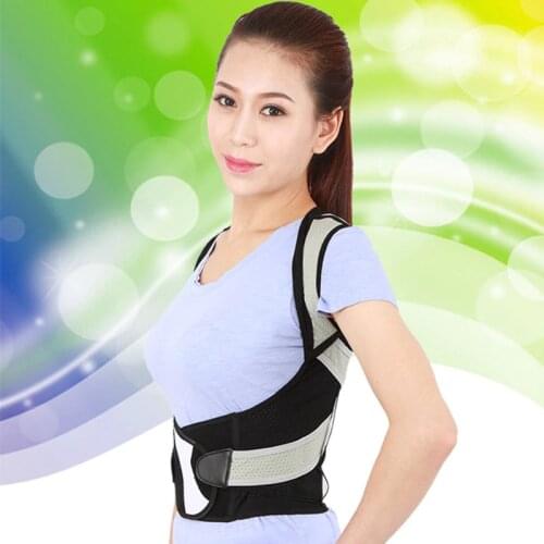 Unisex Adjustable Back Posture Corrector Brace Back Shoulder Support Belt Posture Correction Belt for Childrens / adult