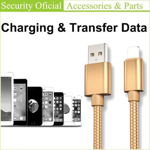 USB Cables Fast Charging for iphone cable Xs max Xr X 8 7 6 plus 6s 5s plus ipad mini Copper Core Nylon Wire Transfer Data Cable