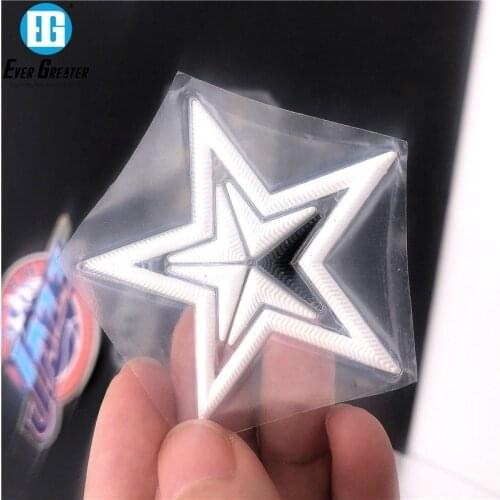 Ever Greater Custom High Quality 3D Silicone Heat Transfer Emboss Logo for Tshirt with 25 Years Experience and ISO Cert