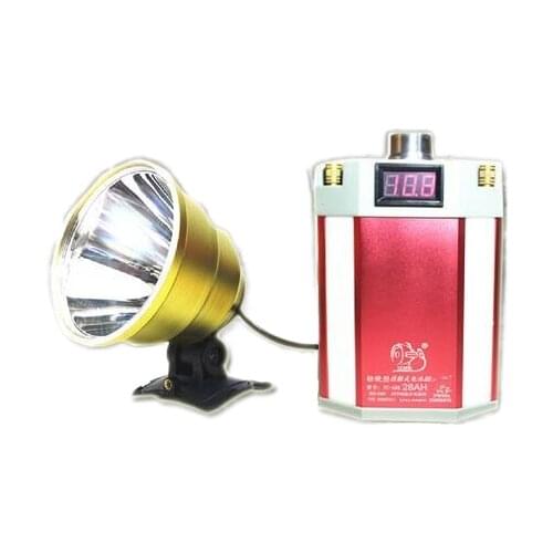 Nuclear yellow headlight glare P1000 nine separate external battery charge P900 fishing lights core 9 12V