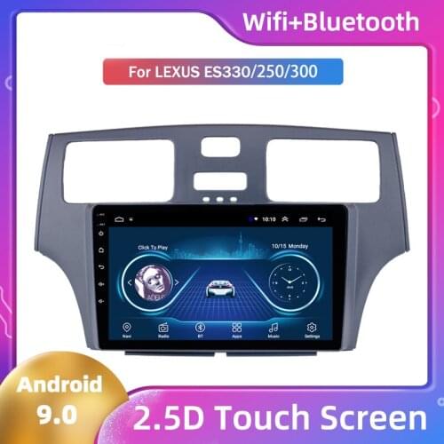 Android 9 Car Radio Multimedia Player For Lexus ES330/250/300 Navigation on-Board GPs Navigator Zksoftware Large Screen Machine