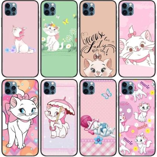 Disney Felinae Anime Phone Cases cover For iphone 11 Pro Max case 12 8 7 6 S XR PLUS X XS SE 2020 mini mobile cell shell funda
