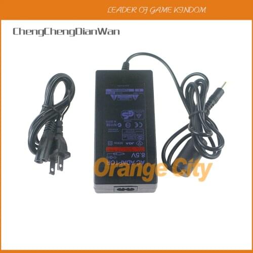 ChengChengDianWan US plug Adapter Power Supply Cord Replacement For PS2 PlayStation2 70000 Console Slim Black