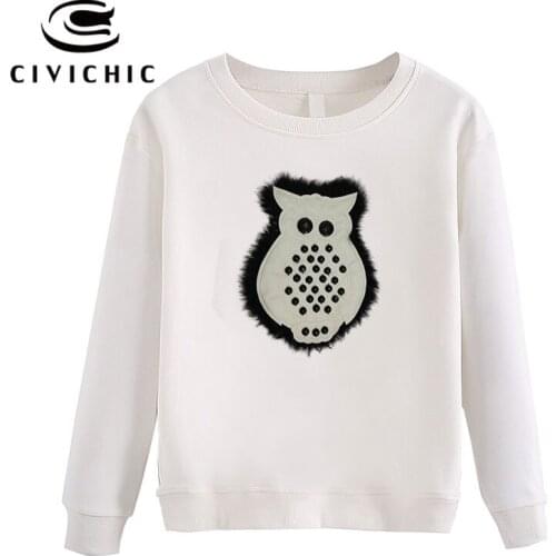 Женские длинные толстовки CIVICHIC China At AliExpress