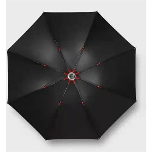 Black Long Handle Umbrella Large Uv Protection Business Windproof Adult Fashion Umbrella Sombrilla Playa Rain Gear BD50YS