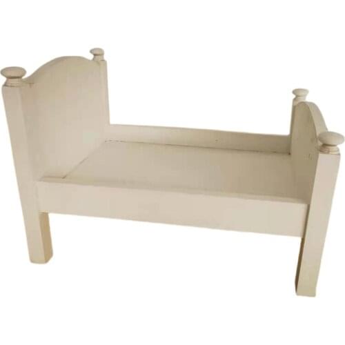 Newborn Posing Mini Bed Baby Photo Shooting Props Wooden Crib Infant Photography Accessories 69HE