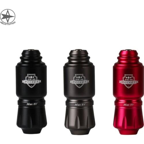 HELLO Original Rocket Tattoo Pen Rotary Machine Gun Japan Motor RCA Connector Tattoo Artist Supply