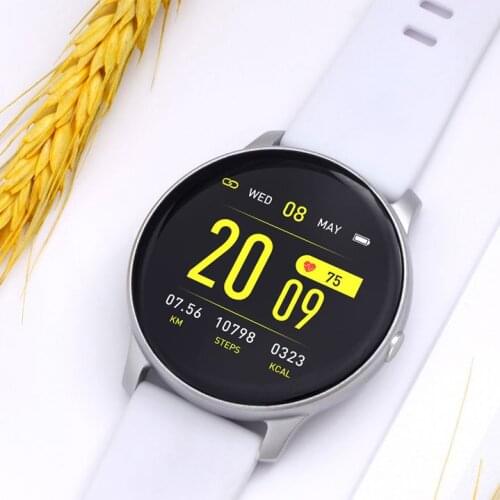 LIGE Simple Women Pink Smart Watch Heart Rate Monitoring Health Ladies Pedometer Sports Fitness Tracker Waterproof Smartwatch