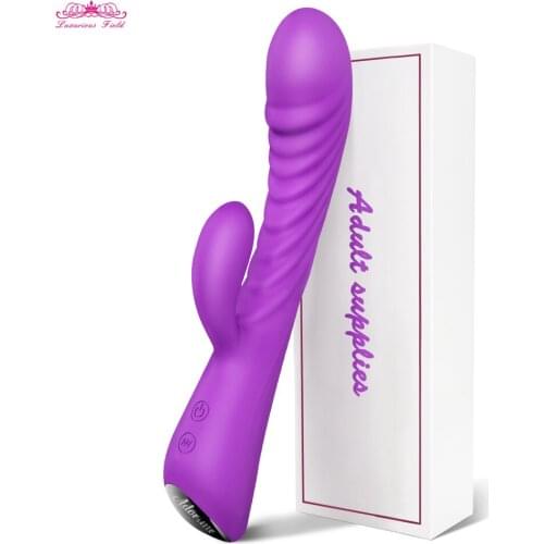 G-Spot Vibrators Sex Toy For Women Dildo Rabbit Vibrator Vagina Clitoris Female Massager Masturbation Electric Motor Sex Product