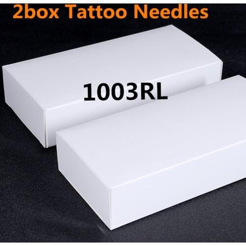 100pcs Professional Tattoo Needles 3RL Disposable Assorted Sterile 3 Round Liner Needles For Tattoo Body Art Free Shipping