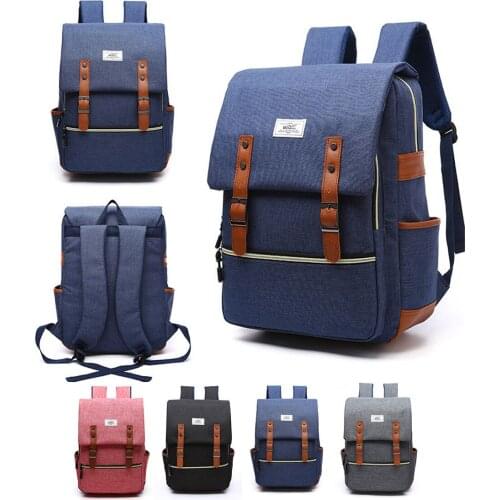 14 15 15.6 Inch Waterproof Nylon Computer Laptop Notebook Backpack Bags Case School Backpack for Men Women Student