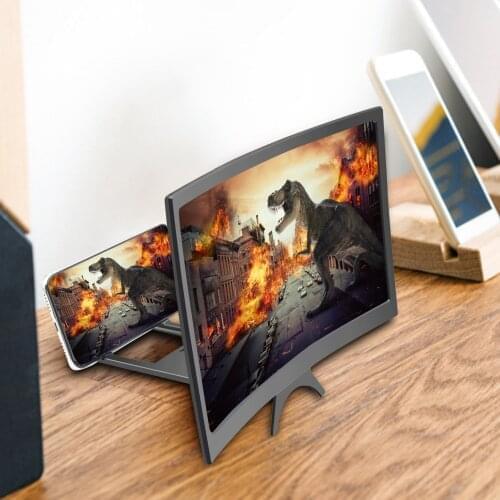 14 Inch 3D Mobile Phone Screen Amplifier Curved Screen Magnifier 3D High-definitionMagnifying Glass Suitable For Movies Vide