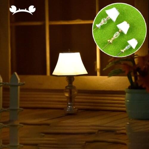 2pcs 1/20 1/25 Scale Model Railway LED Table Lamp Desk Lamps Model Lights Building model material