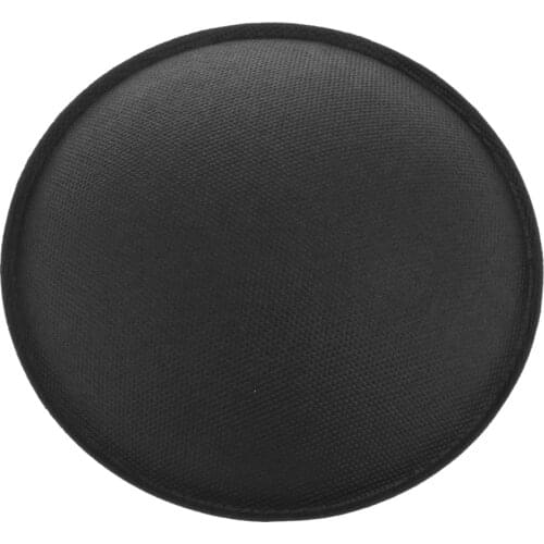 2pcs Dust Cap Round Cone Cover Repair Accessories Black DIA130mm & 110mm for Voice Coils Woofers Audio
