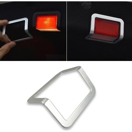 Car Tail Trunk Warning Light Frame Door Lamp Decoration Cover Stickers For Mercedes Benz GLK CLS ML GL GLC C E Class W205 W213