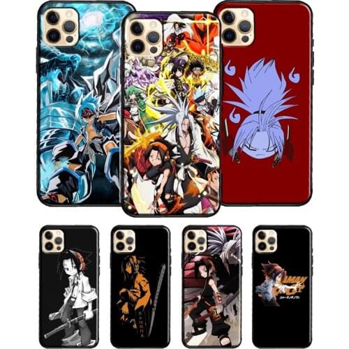 Anime Shaman King For iPhone 12 Pro Max Mini 7 8 Plus Phone Case For iPhone 11 Pro Max XS XR X SE 2020 Cover