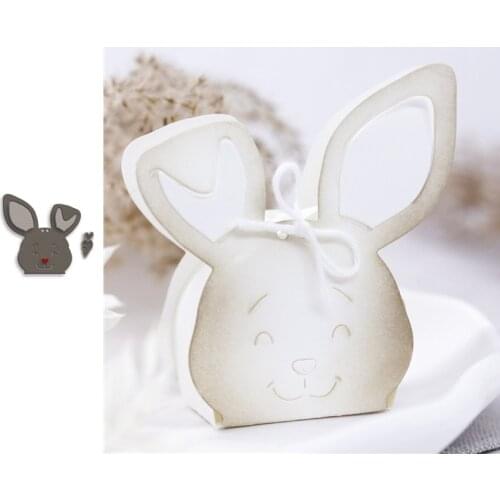 Radish Rabbit Metal Die Cutting 2021 New Diy Die Molds Scrapbooking Paper Making Cuts Crafts Big Die