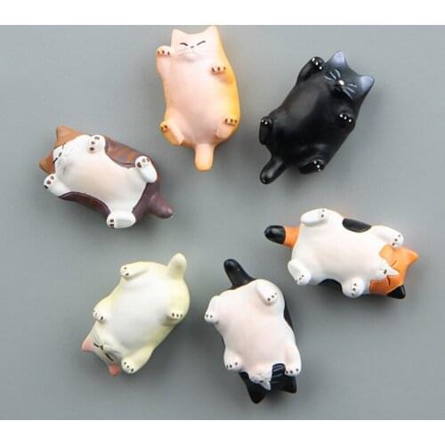 Cute Japanese Style World Famous Cats Cartoon Kids Education Fridge Magnets Souvenir Blackboard Magnetic Stickers