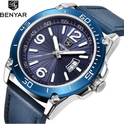 2021 New Mens Watches Top Brand Leather Chronograph Waterproof Sport Automatic Date Quartz Watch For Men Relogio Masculino
