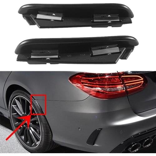 Car Fender Extension Wheel Eyebrow Protector Lip for Mercedes S205 W205 C200 C250 C300 C43 S213 E200 E250 E300 E43 AMG